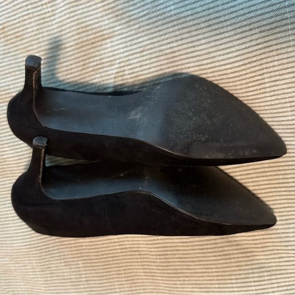 Just Fab Black Pointy High Heels - Picture 3 of 5